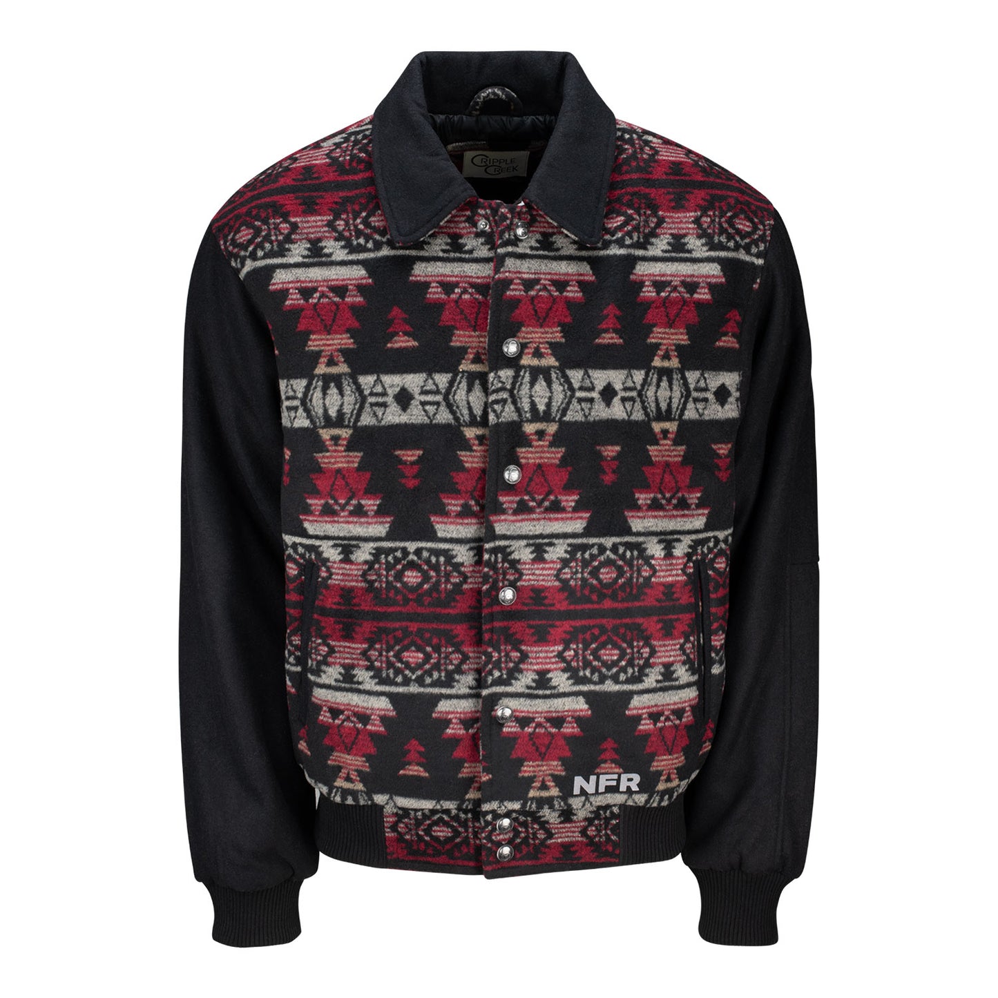 NFR Navajo Snap Front Jacket - Front View