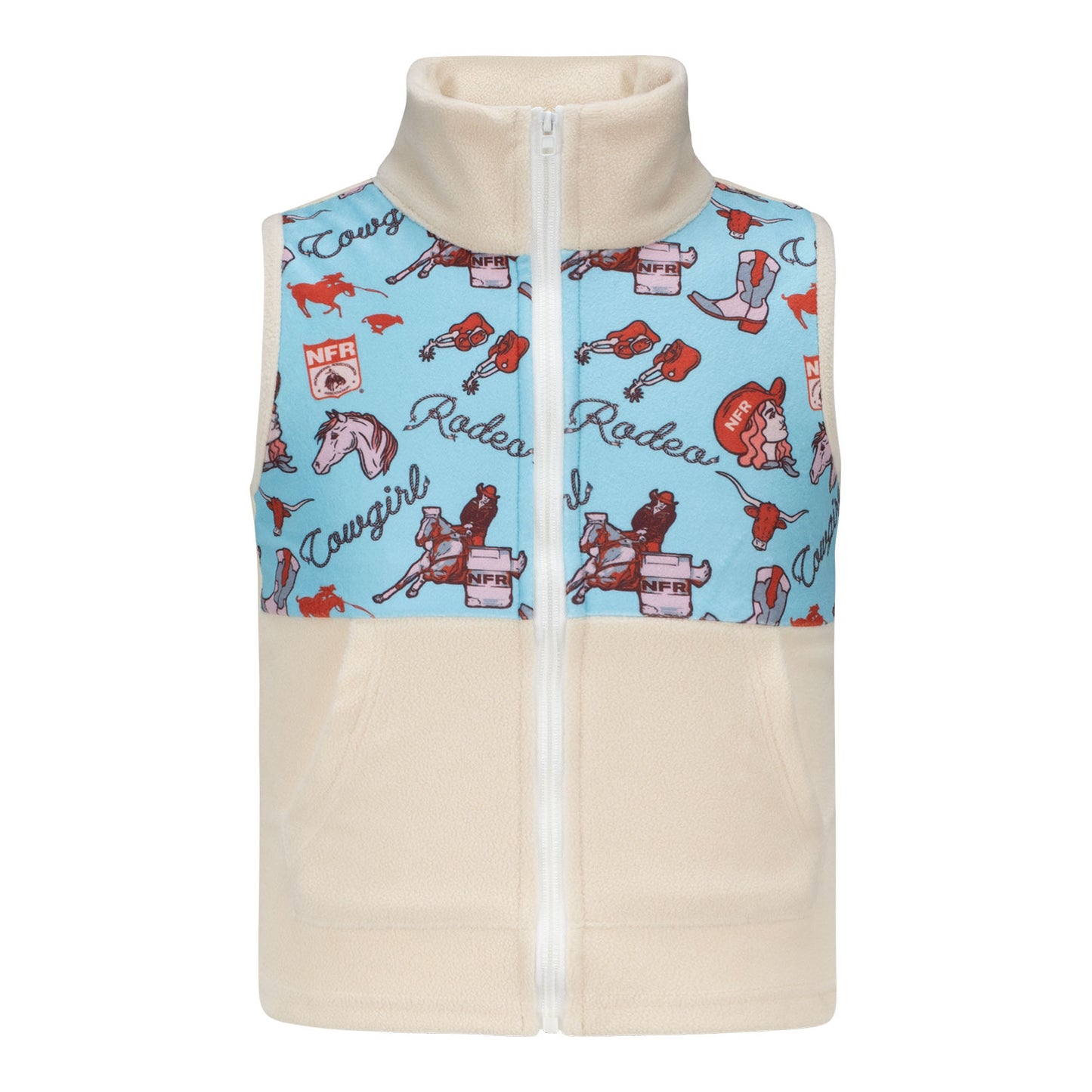 NFR Youth Cowgirl Fleece Vest
