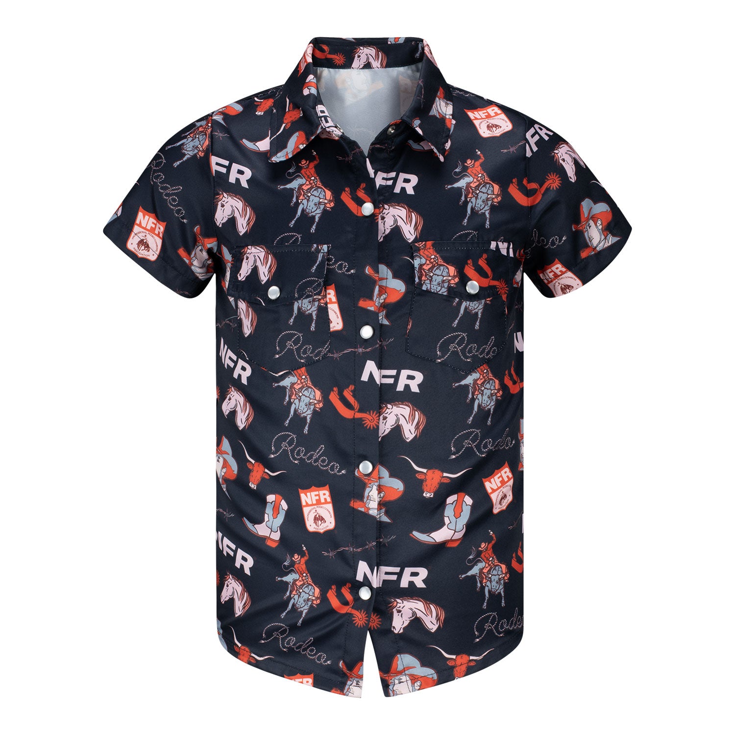 NFR Youth Shea Baby Rodeo Pearl Snap Shirt PRORODEO Official Shop NFR Youth Shea Baby Rodeo Pearl Snap Shirt PRORODEO Official Shop