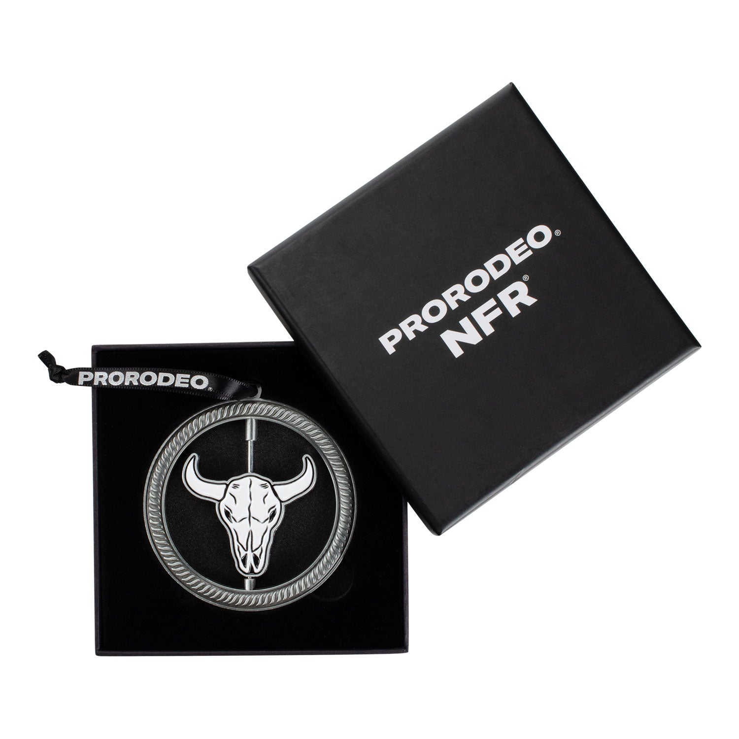PRORODEO Steer Head Ornament - Box View