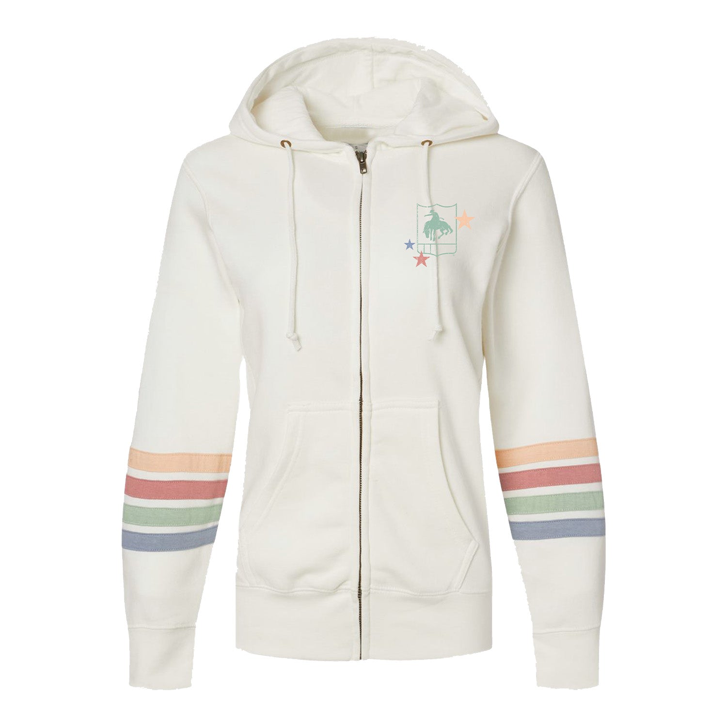 Ladies full zip online sweatshirt