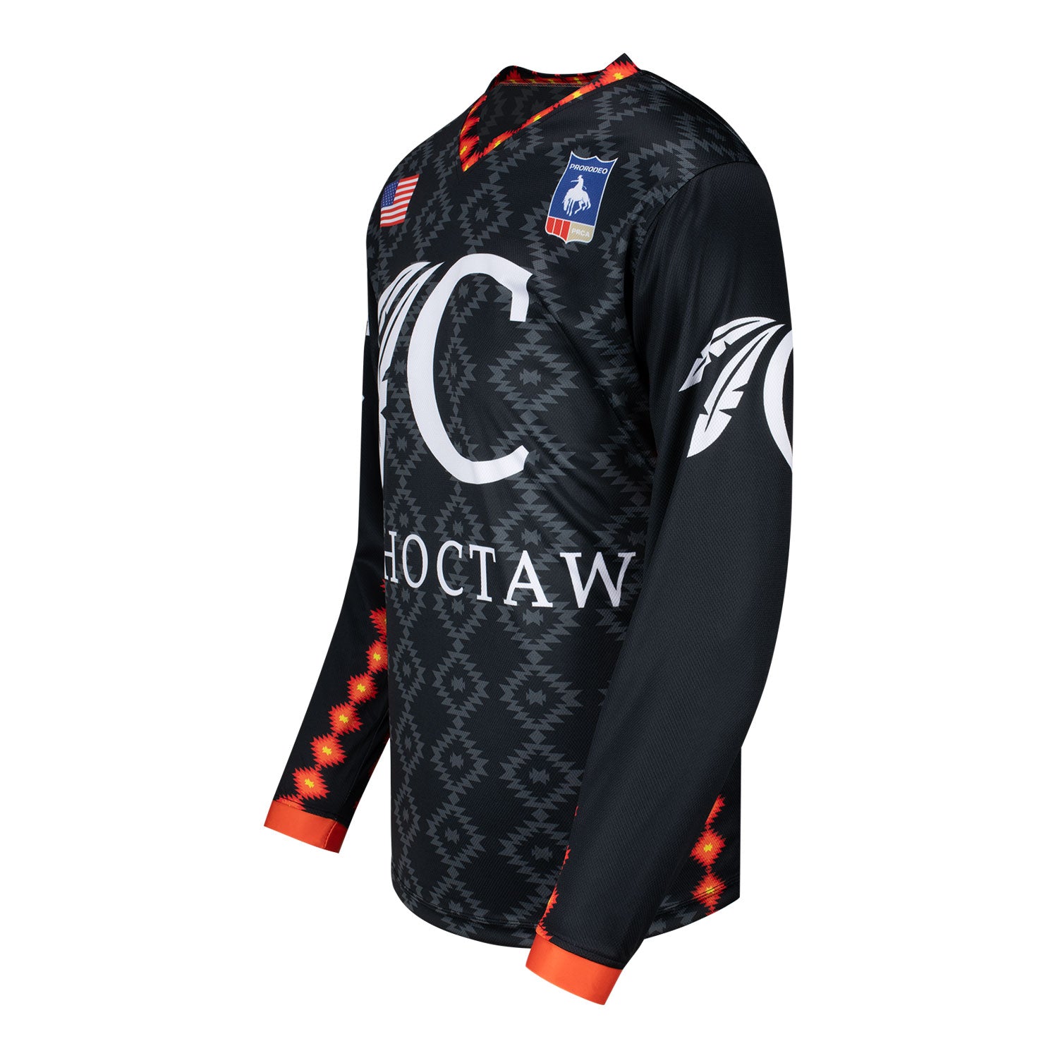 PRORODEO Diamondback Bullfighter Jersey - Angled Left Side View