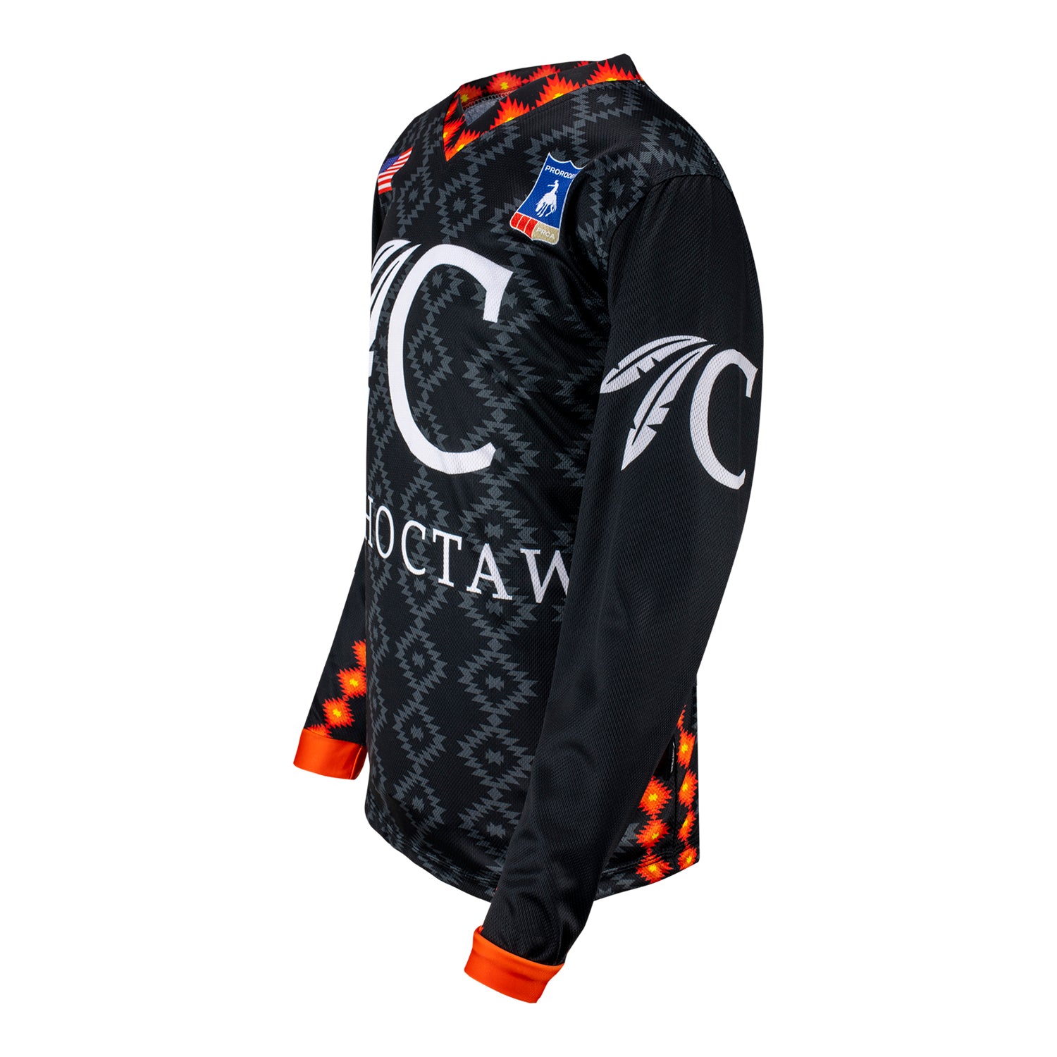 PRORODEO Youth Diamondback Bullfighter Jersey - Angled Left Side View