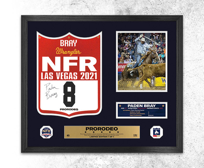 Shop the 2021 NFR Signed Back Number Collection