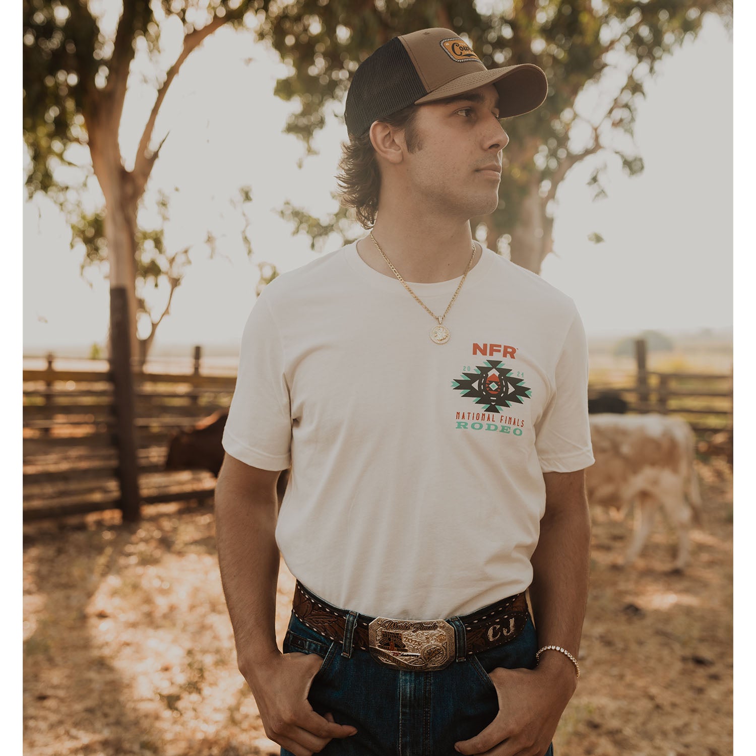NFR 2024 Rodeo Quincy Southwest Design T-Shirt – PRORODEO