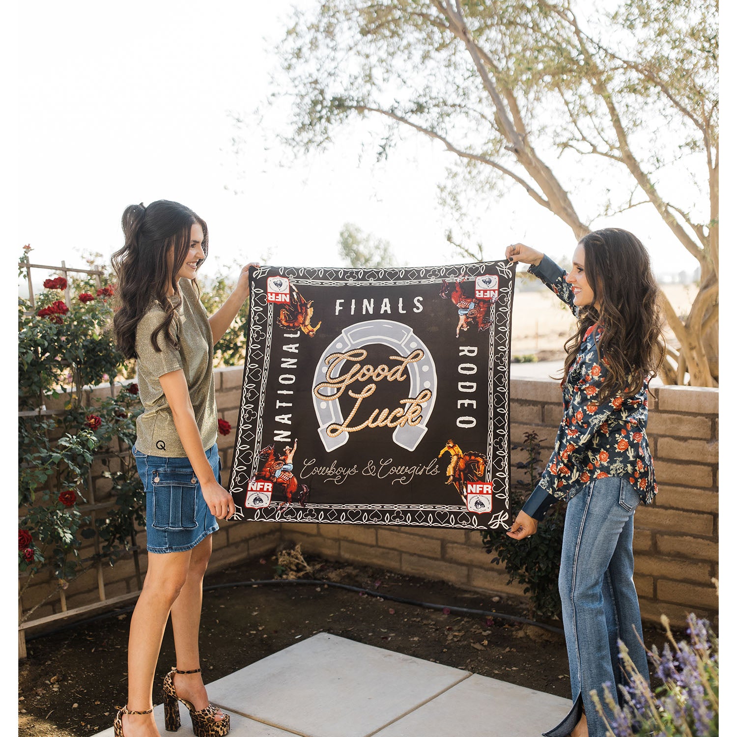 NFR Rodeo Quincy Good Luck Wild Rag – PRORODEO Official Shop