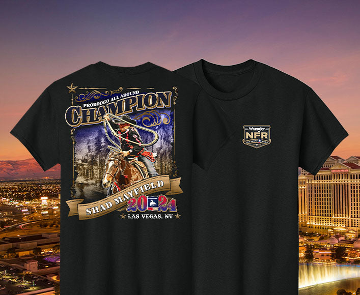 Celebrate the NFR Champs with these Tees!