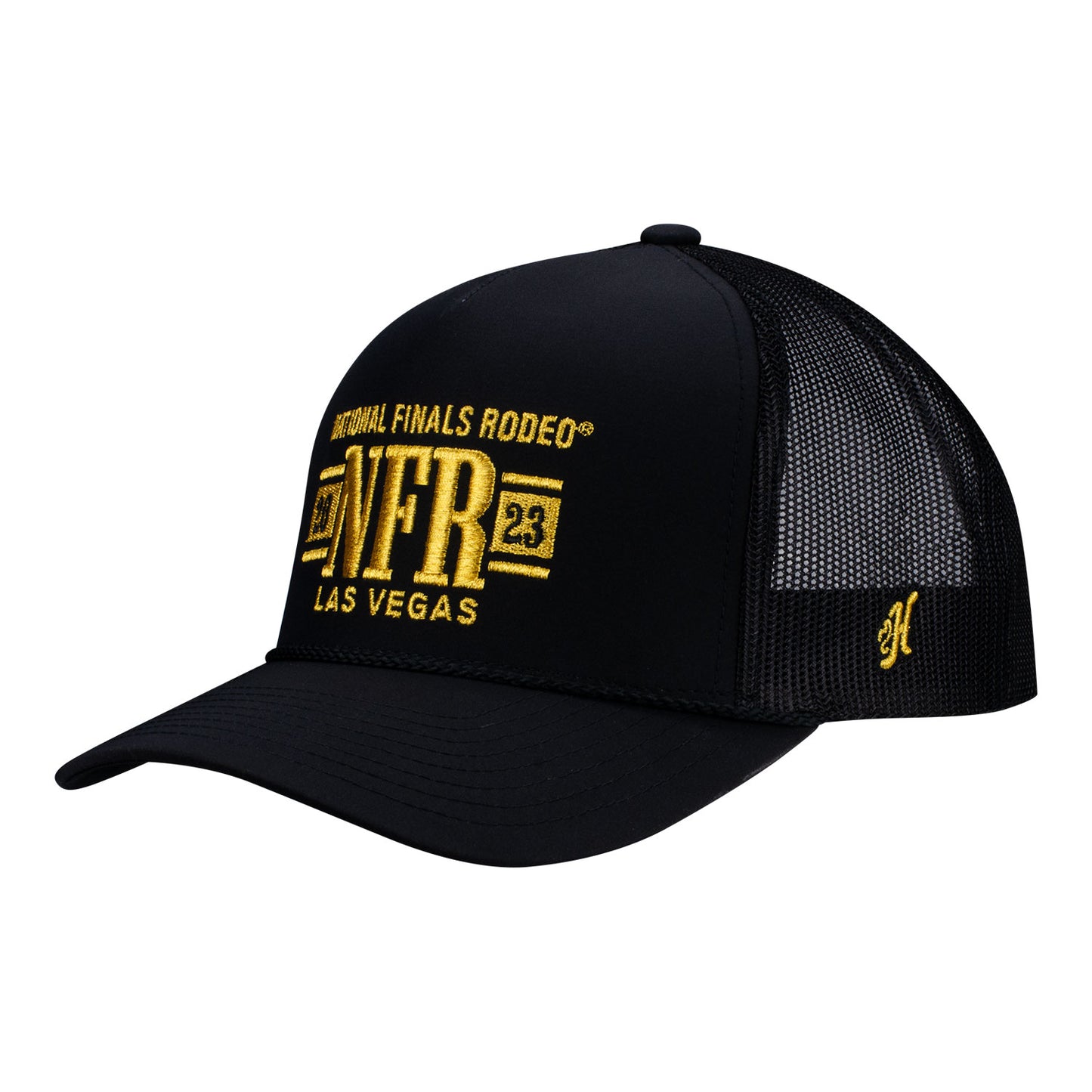NFR 2023 Hooey Bar Trucker Hat - Angled Left Side View