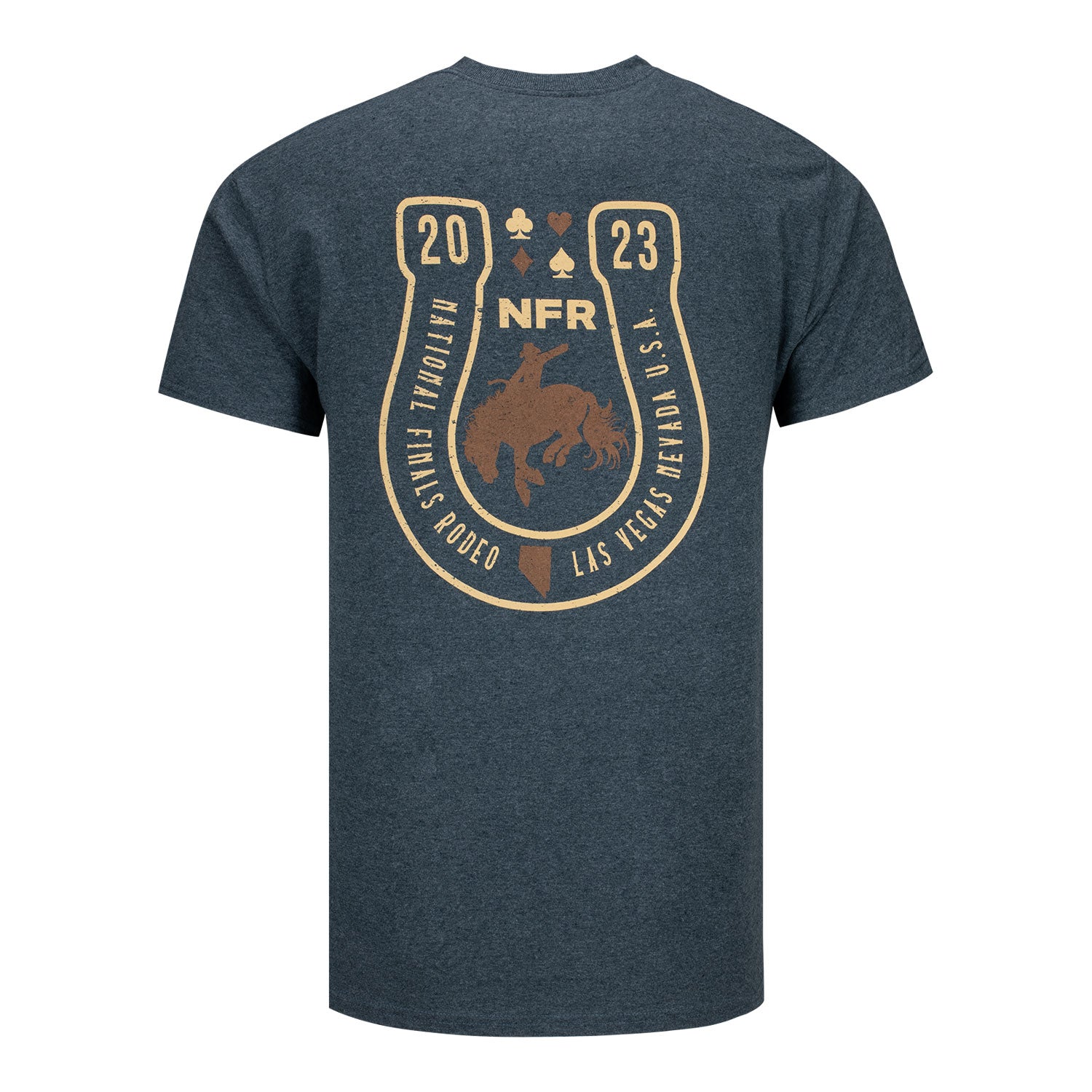 NFR 2023 Rodeo Quincy Horseshoe T-Shirt