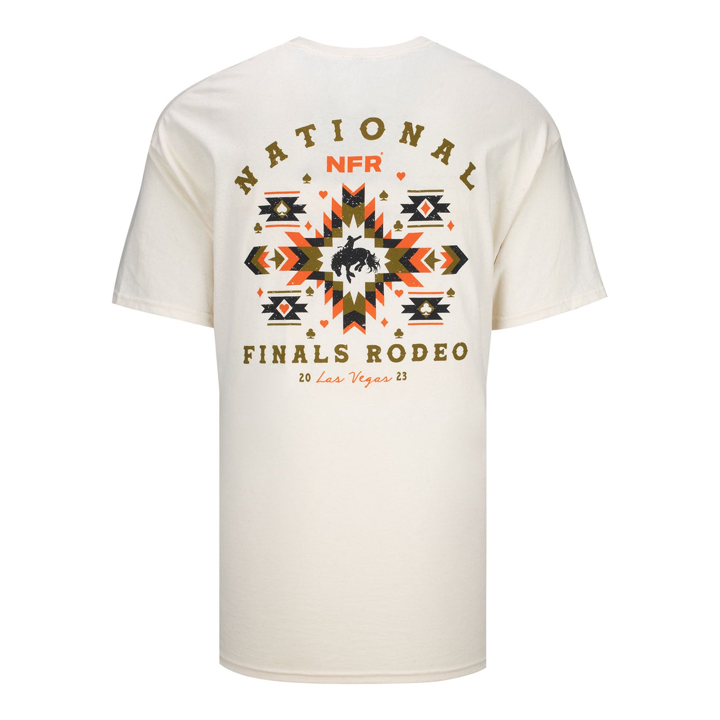 NFR 2023 Southwest Rodeo T-Shirt - Back View