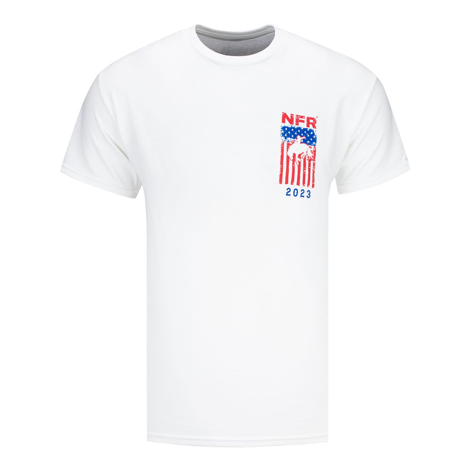 NFR 2023 Patriotic T-Shirt - Front View