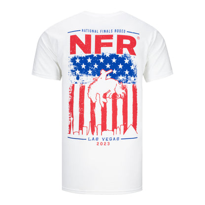 NFR 2023 Patriotic T-Shirt - Back View