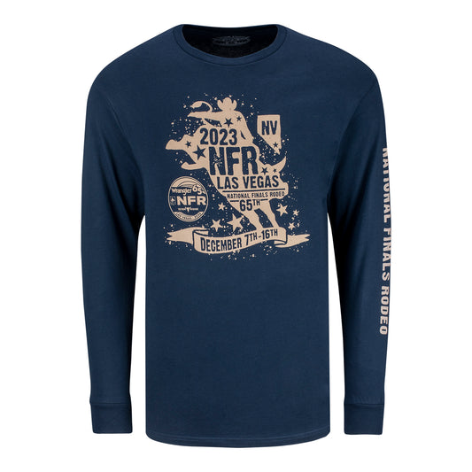 NFR 2023 Painted Bull Long Sleeve - Front View