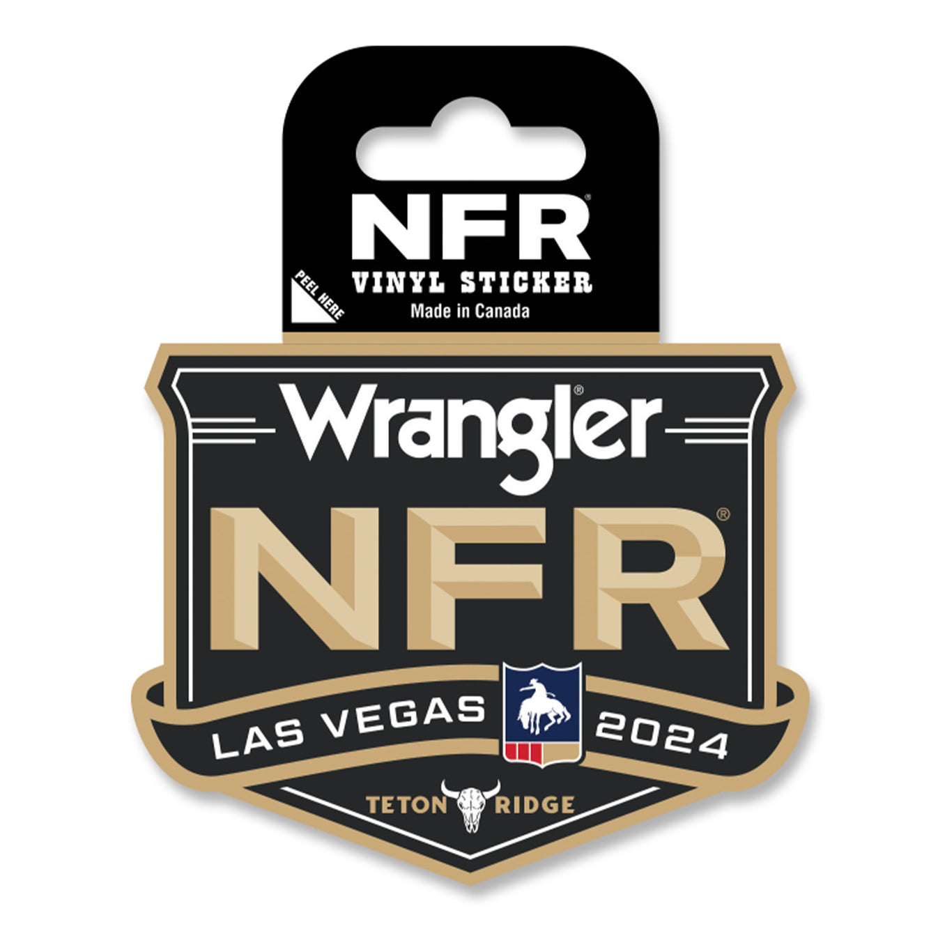 NFR 2024 Event Logo Vinyl Sticker PRORODEO Official Shop