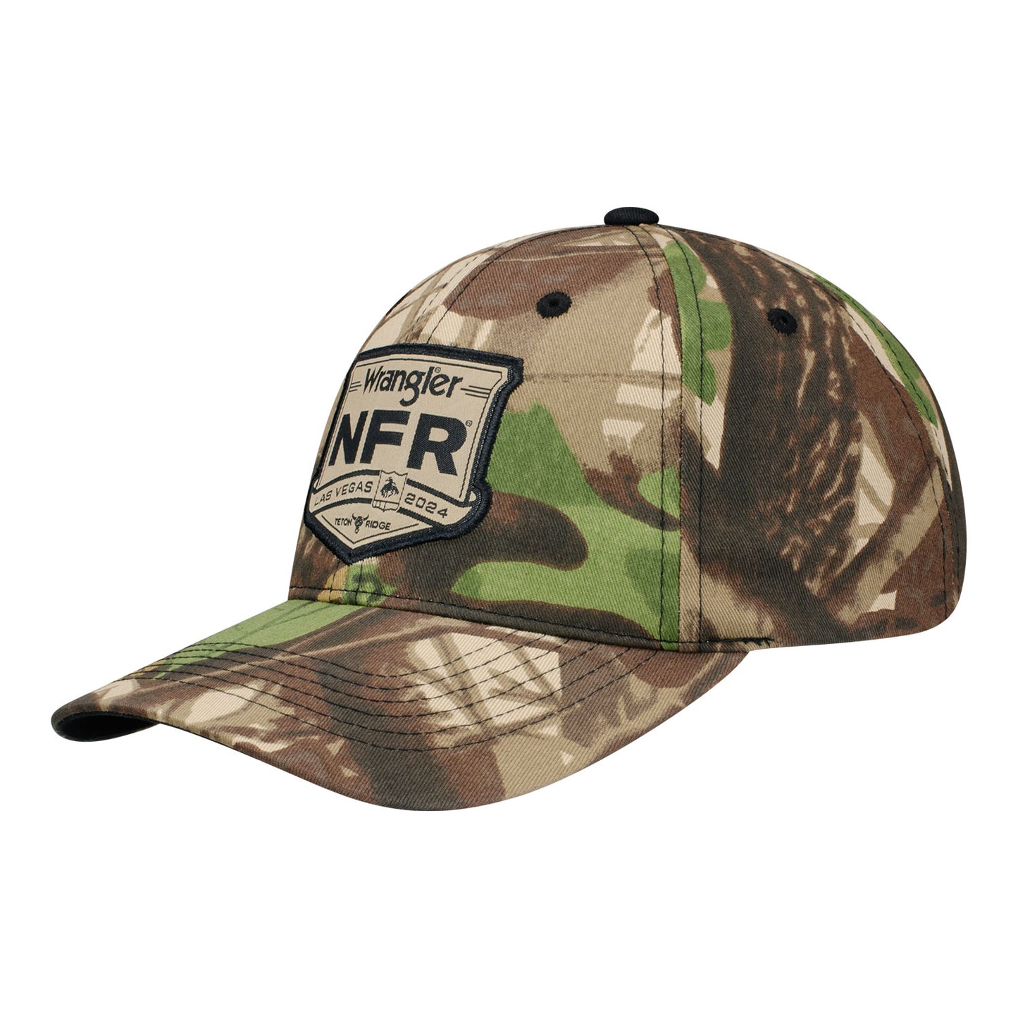 NFR 2024 Tree Camouflage Hat - Angled Left Side View