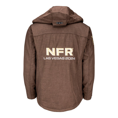 NFR 2024 Weston Softshell Jacket - Back View