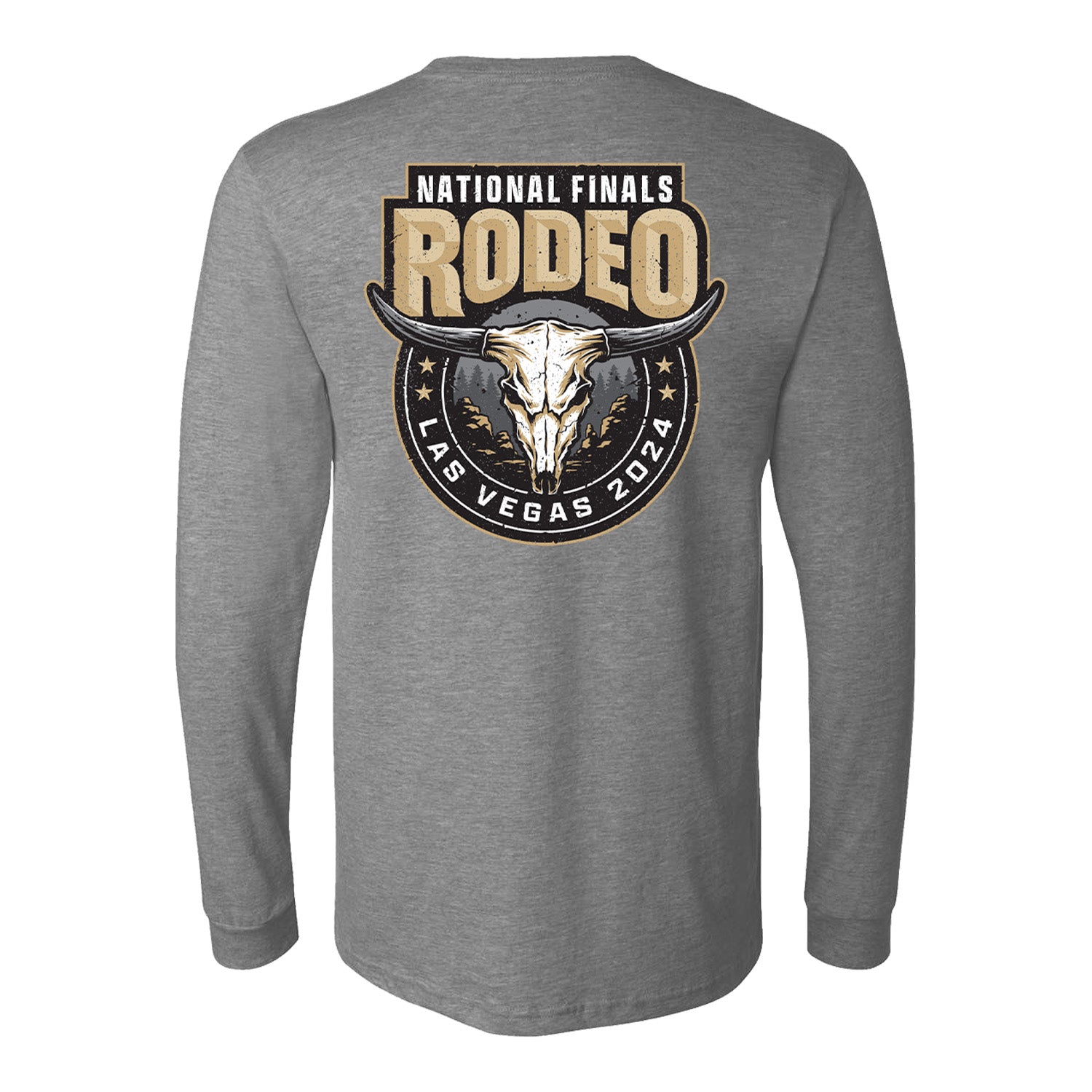 NFR 2024 Event Steer Long Sleeve TShirt PRORODEO Official Shop