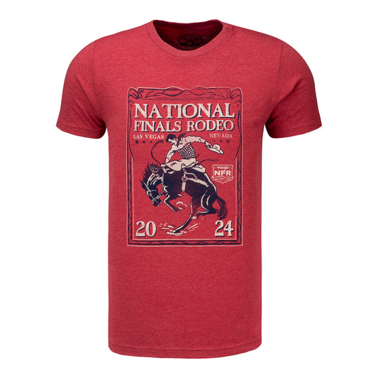 NFR 2024 Patriotic Bandana T-Shirt - Front View