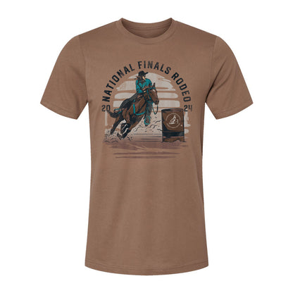 NFR 2024 Barrel Arched T-Shirt - Front View