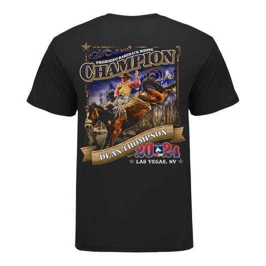 NFR 2024 Dean Thompson Bareback Riding Champion T-Shirt