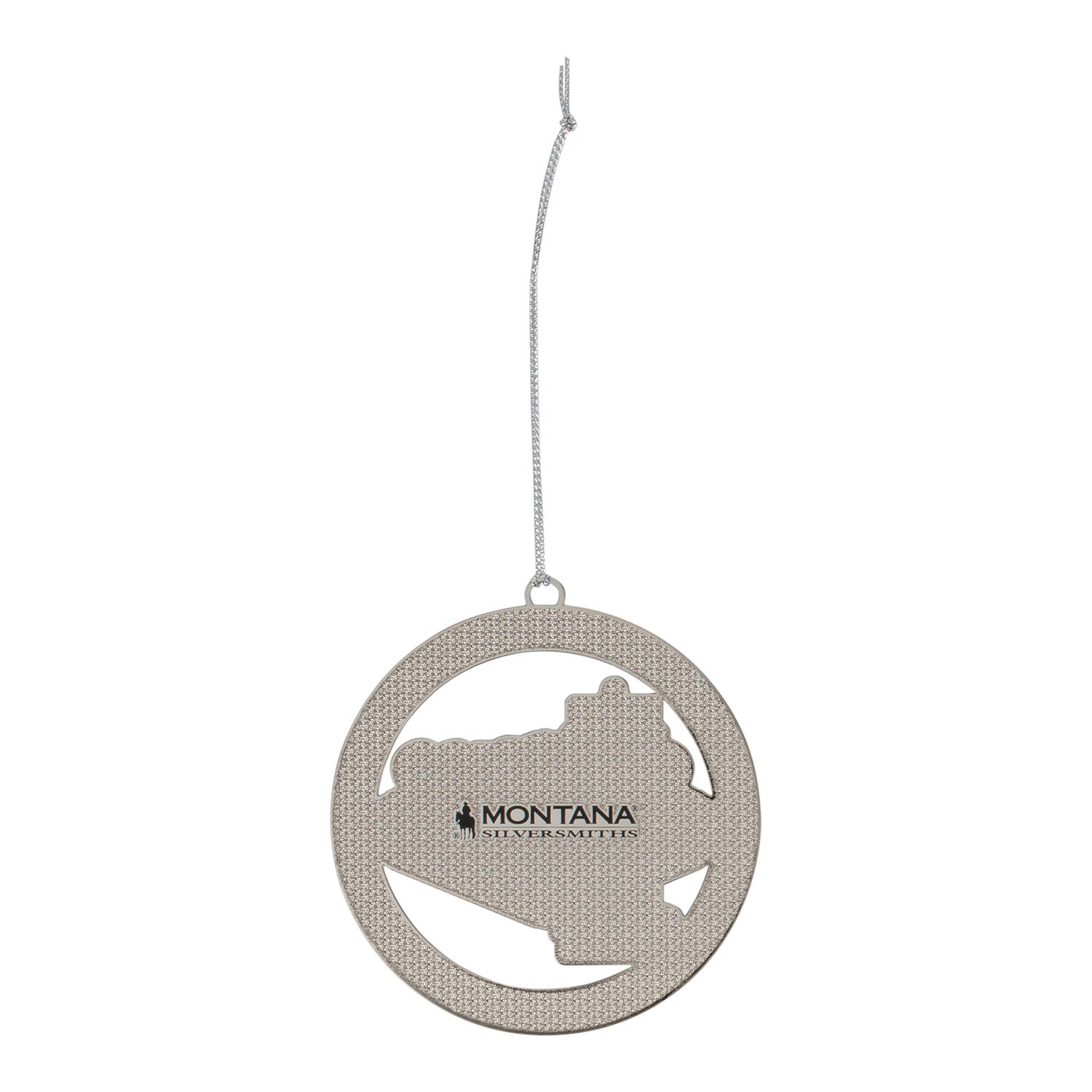 NFR 2025 Brass Ornament - Back View