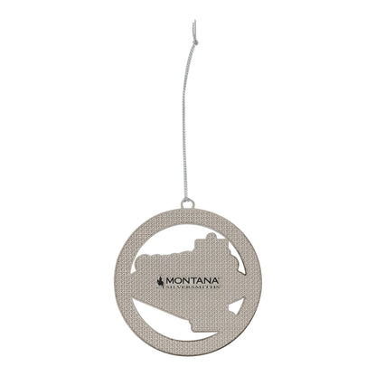 NFR 2025 Brass Ornament - Back View