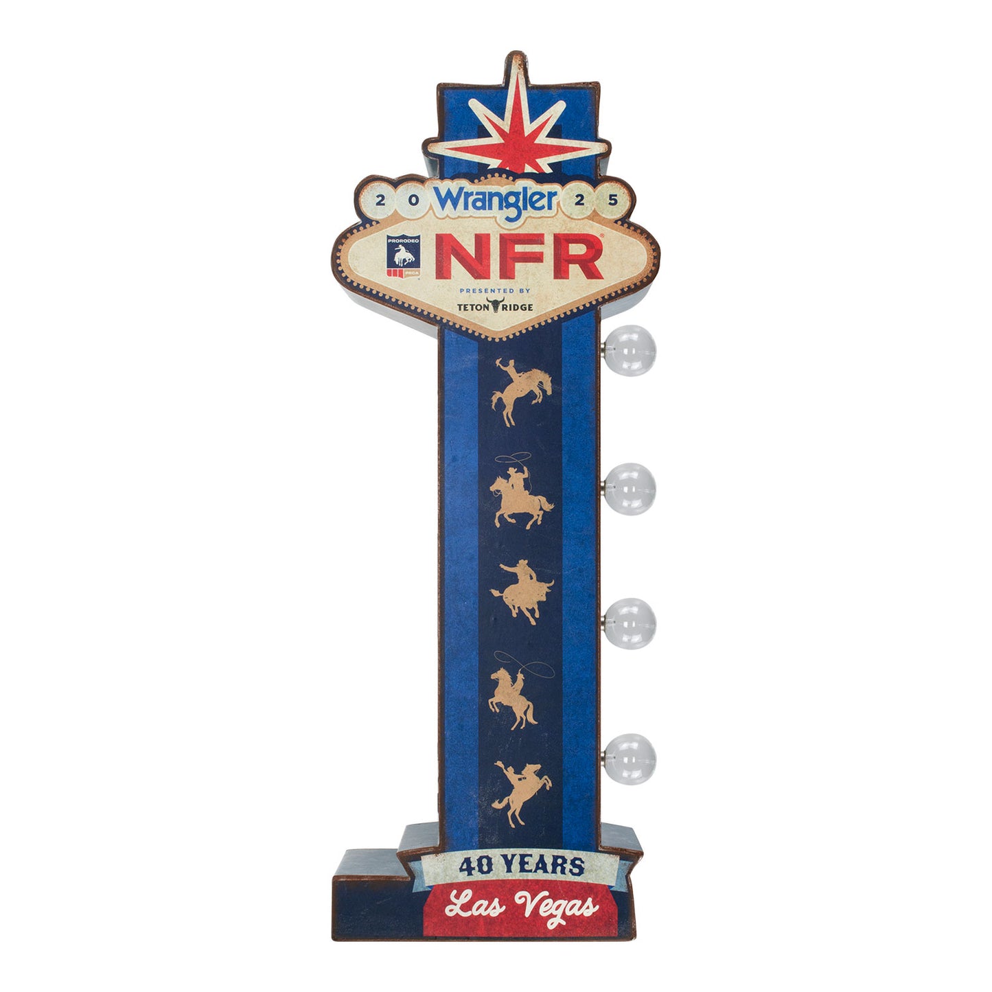 NFR 2025 Marquee Light-Up Sign