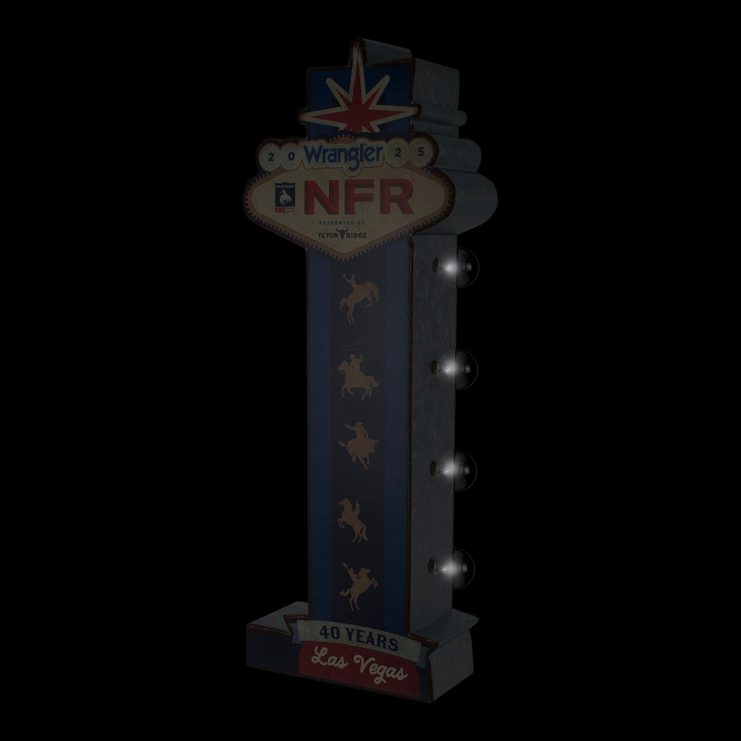 NFR 2025 Marquee Light-Up Sign