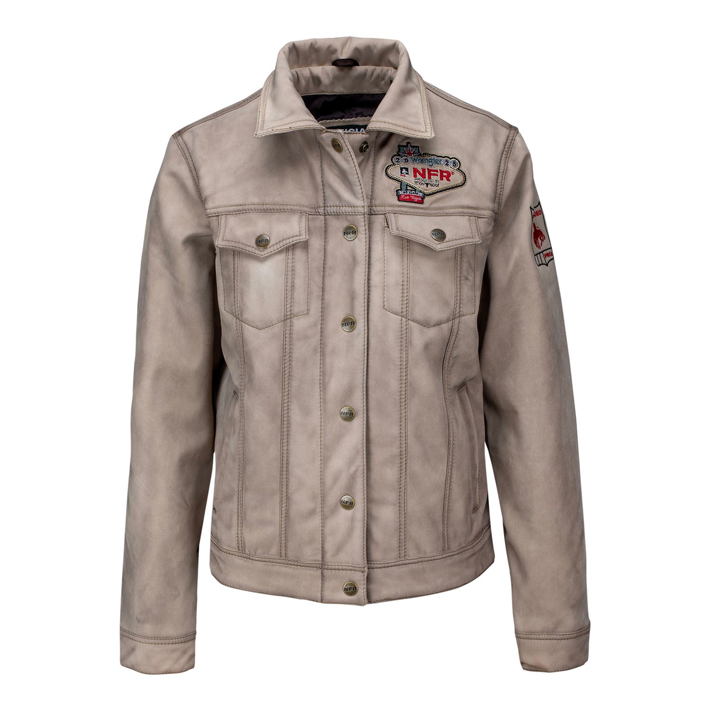 NFR 2025 Ladies Brumby Soft Shell Jacket - Front View