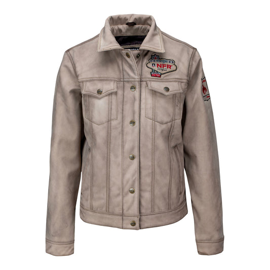 NFR 2025 Ladies Brumby Soft Shell Jacket - Front View