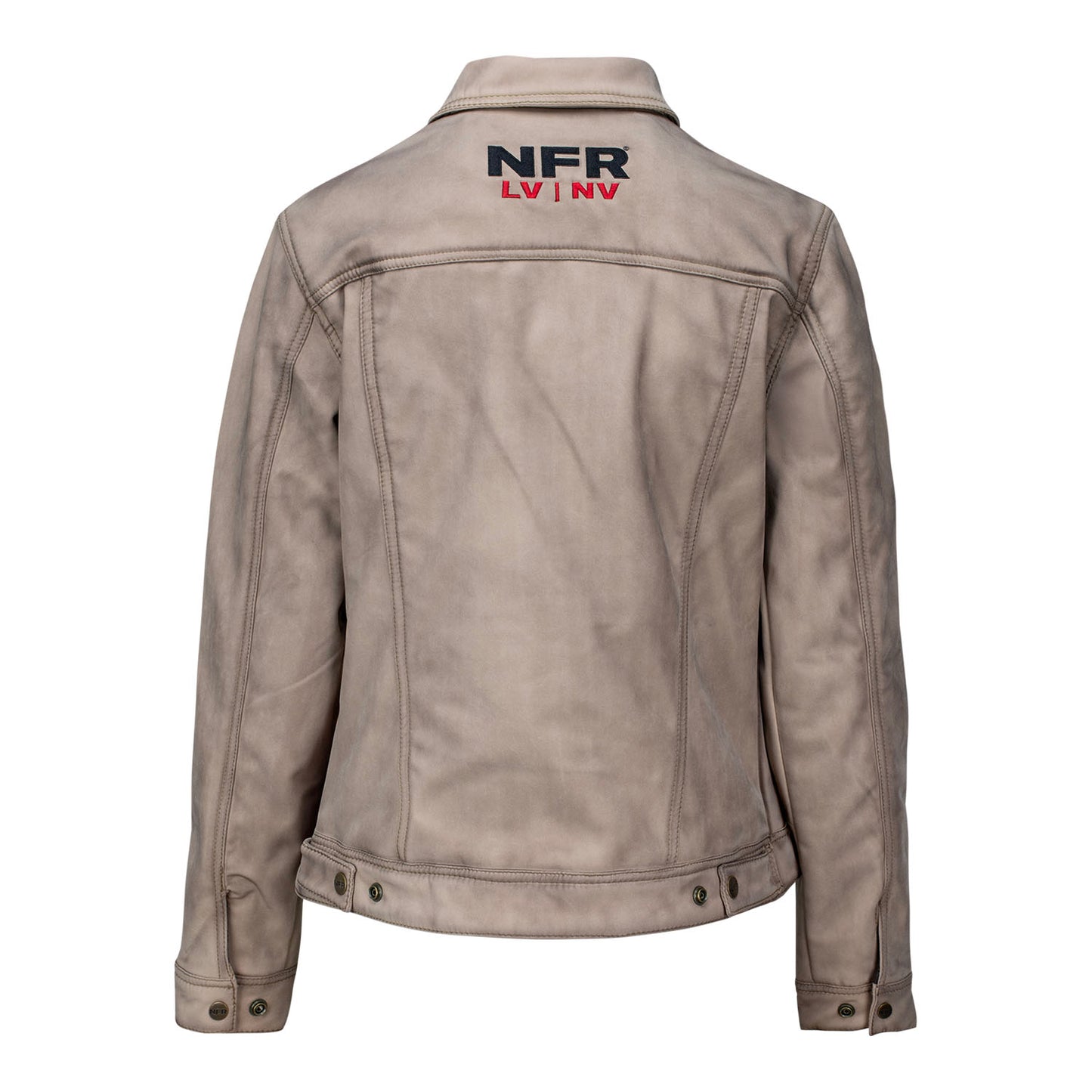 NFR 2025 Ladies Brumby Soft Shell Jacket - Back View