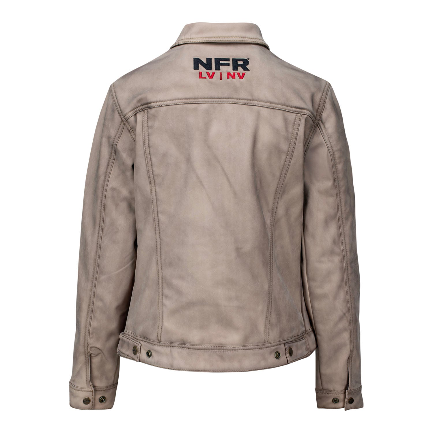 NFR 2025 Ladies Brumby Soft Shell Jacket - Back View