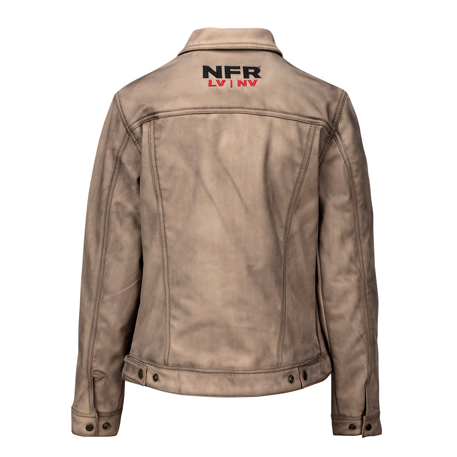 NFR 2025 Ladies Brumby Soft Shell Jacket - Back View