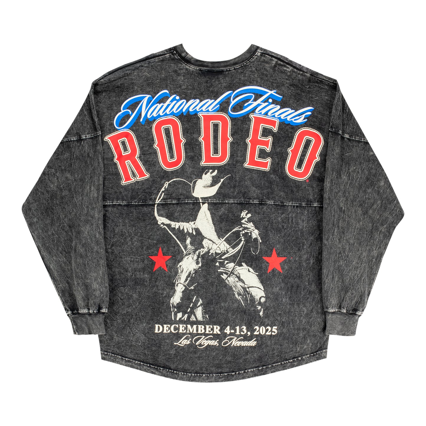 NFR 2025 Ladies Mineral Wash Spirit Jersey - Back View