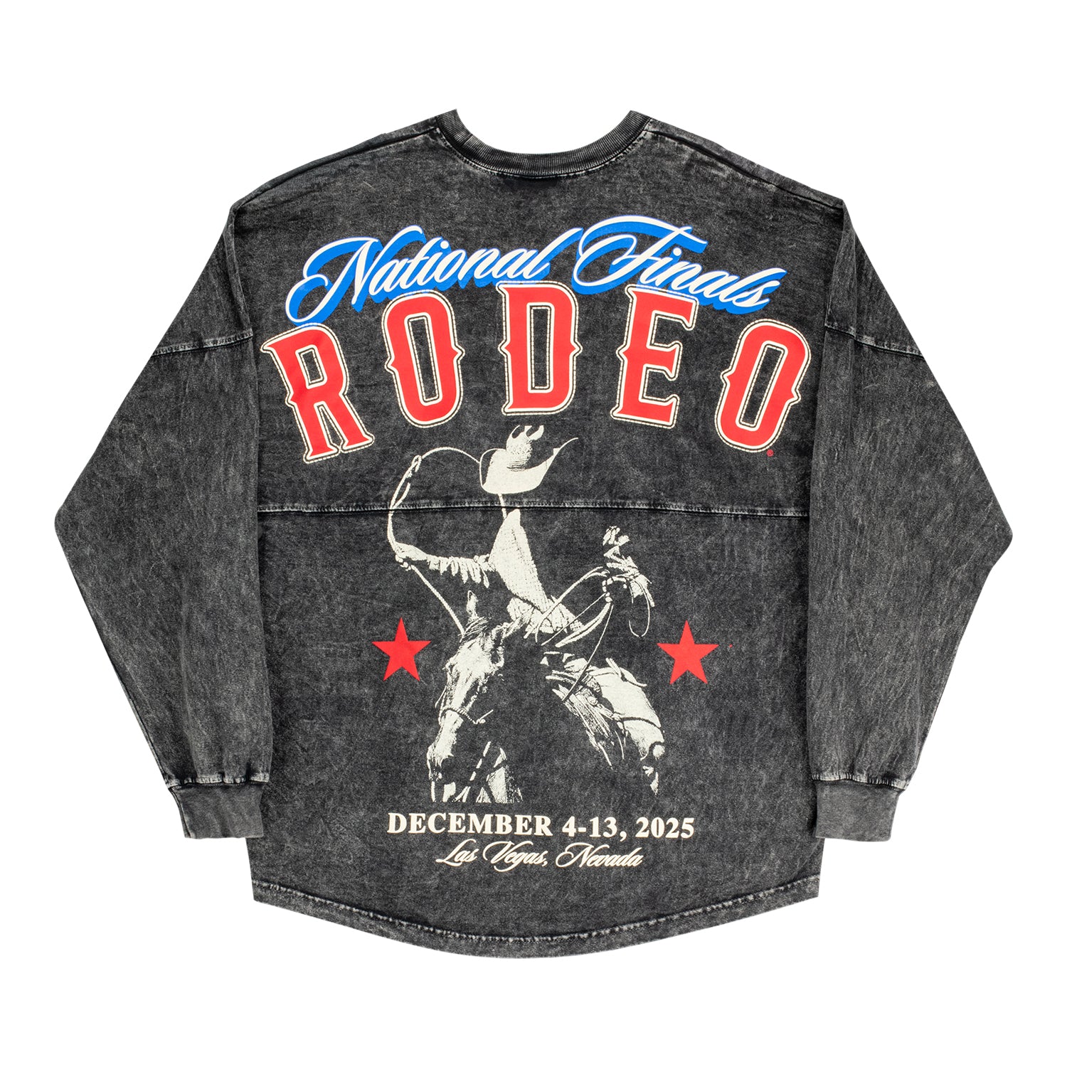 NFR 2025 Ladies Mineral Wash Spirit Jersey - Back View