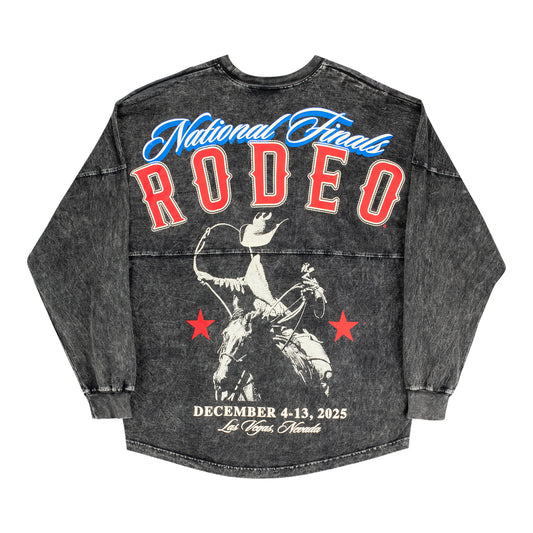 NFR 2025 Ladies Mineral Wash Spirit Jersey - Back View