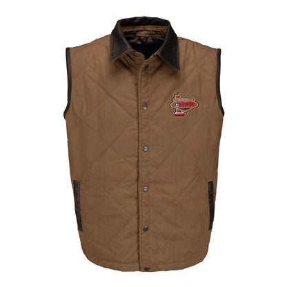 NFR 2025 Quilted Jasper Vest - Front View