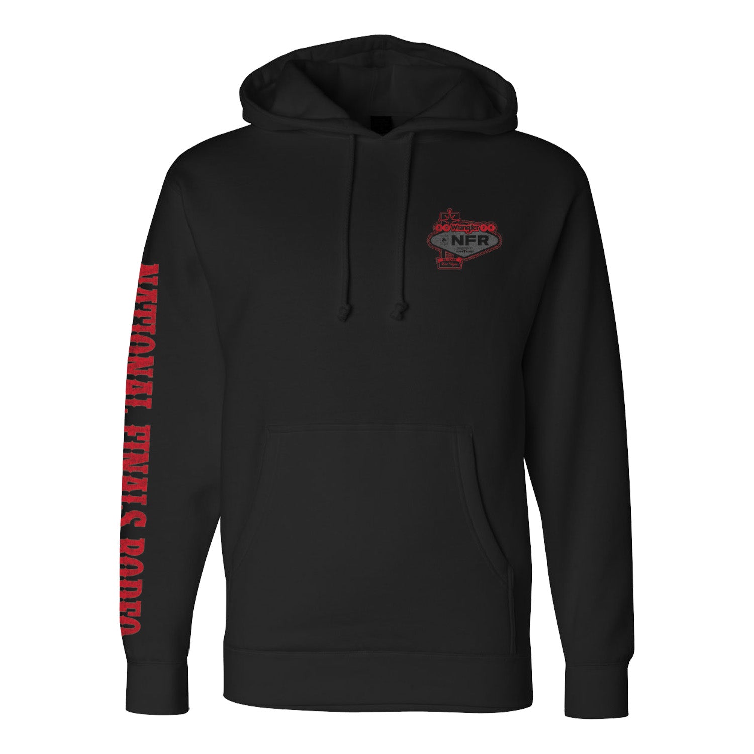 NFR 2025 Vegas Sign Events Sweatshirt - Front View