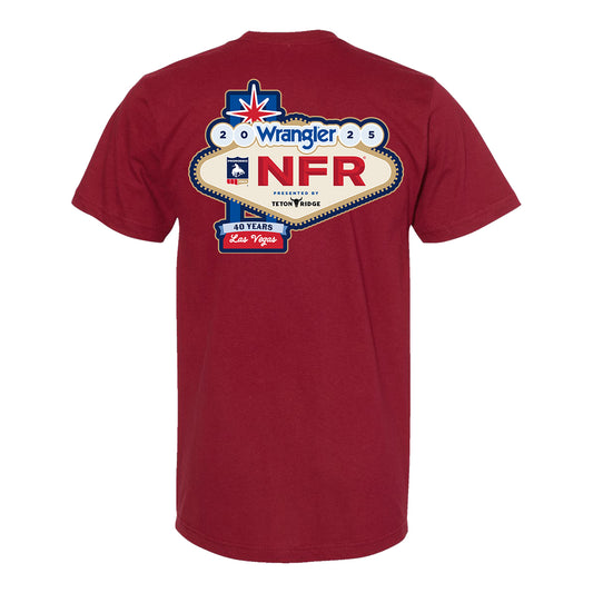 NFR 2025 Cardinal Event Tee - Back View