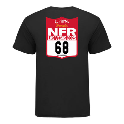 NFR 2025 Coleby Payne Number T-Shirt - Back View
