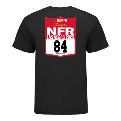 NFR 2025 Jayco Roper Number T-Shirt - Back View
