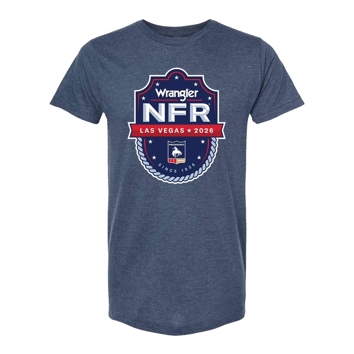 NFR 2026 Logo T-Shirt - Heather Navy