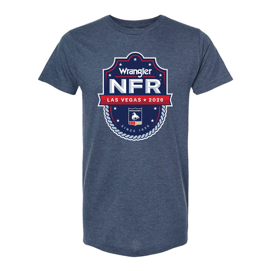 NFR 2026 Logo T-Shirt - Heather Navy