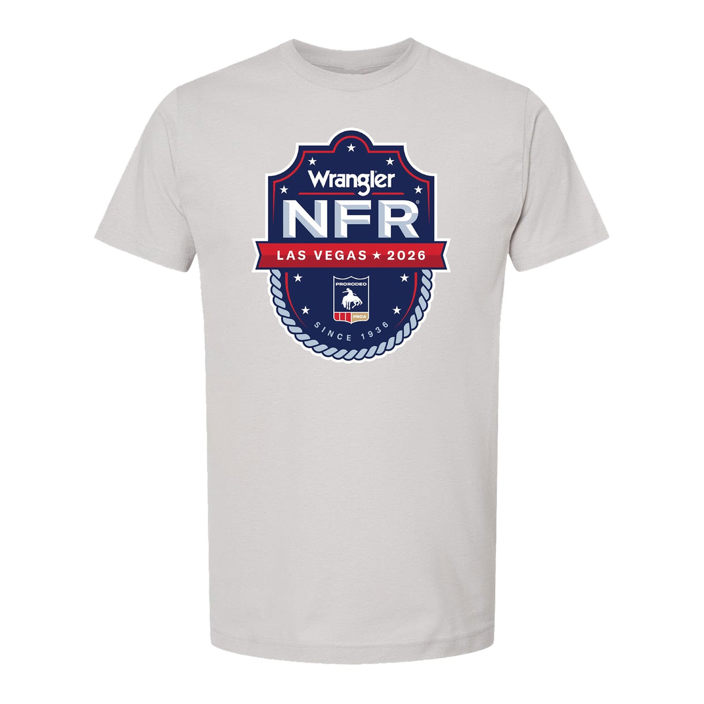 NFR 2026 Logo T-Shirt - Ice Grey