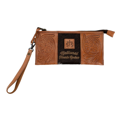 NFR STS Ranchwear Yipee Kiyay Wristlet - Front View