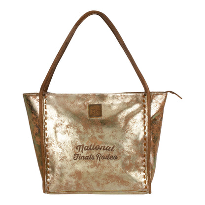 NFR STS Ranchwear Flaxen Roan Betty Tote - Front View