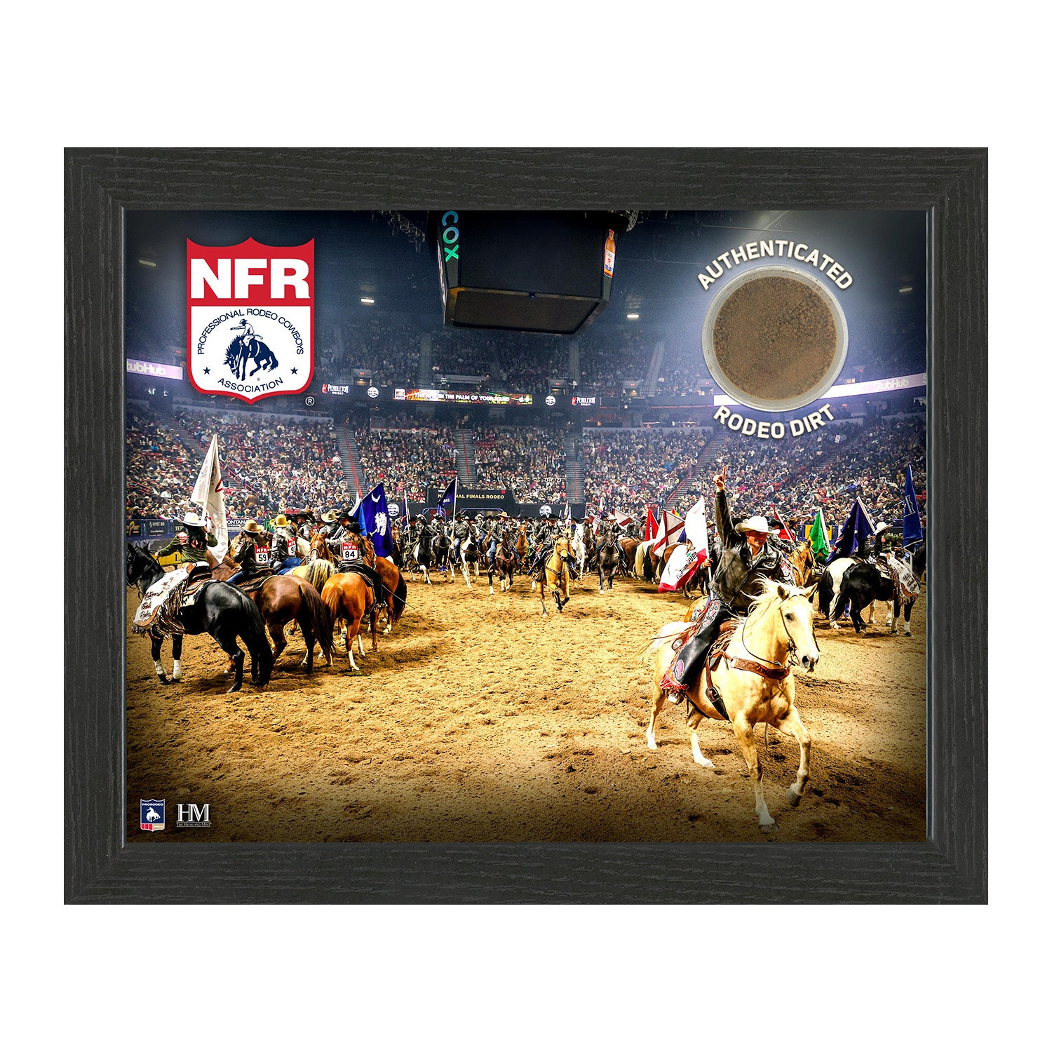 NFR 2024 Highland Mint Opening Ceremonies with Dirt Frame - Front view