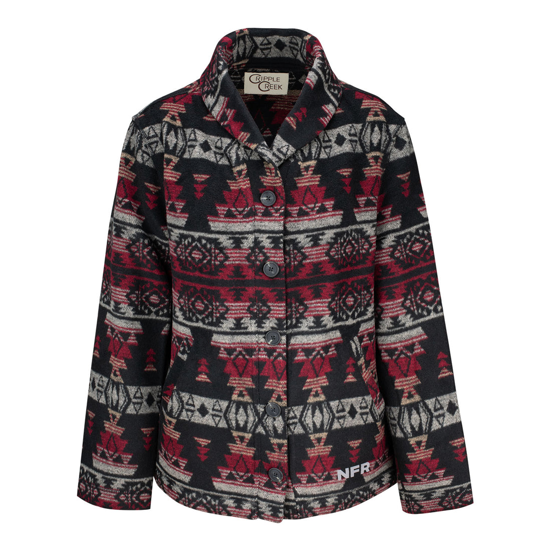 NFR Ladies Button Front Wool Jacket – PRORODEO Official Shop