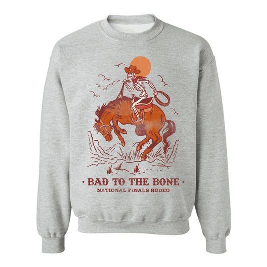 NFR Ladies Bad to the Bone Sweatshirt - Front View