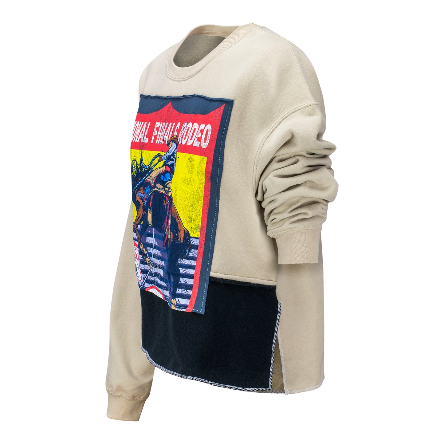 NFR Shield Refried Apparel Cropped Sweatshirt